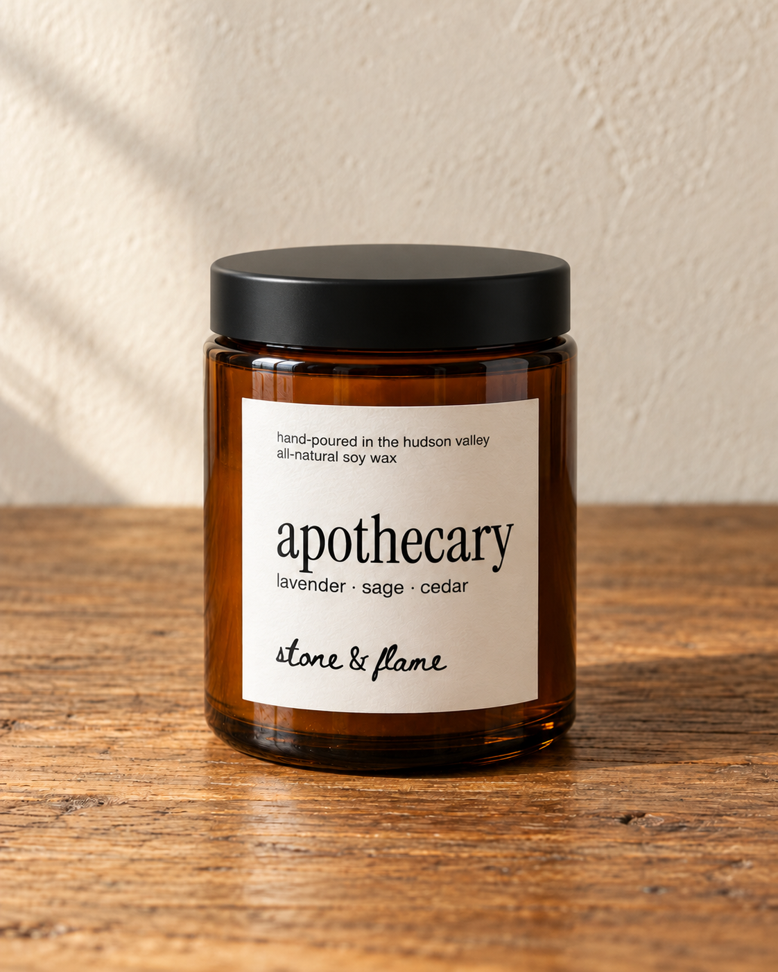 the amber candle