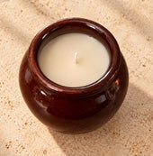 Red Ceramic Candle · Choose Your Scent