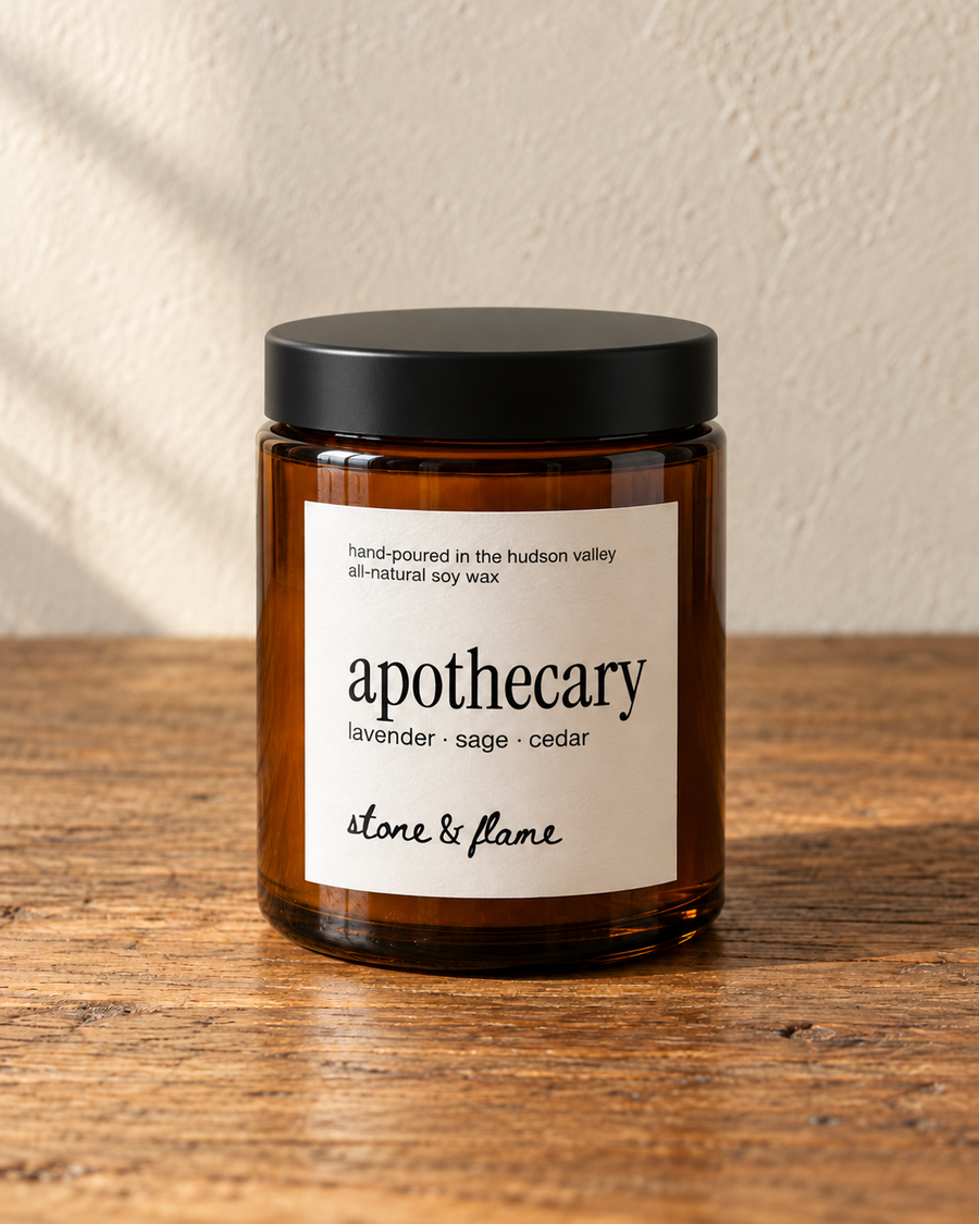 the amber candle